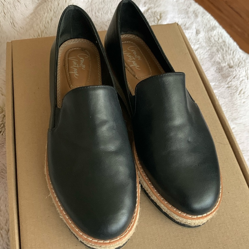Black Slip-On Loafers
